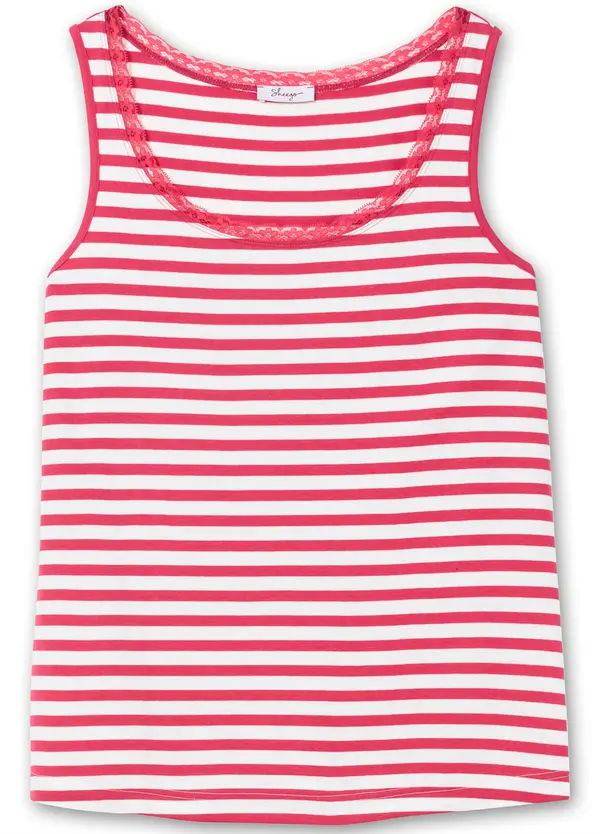 SHEEGO SHEEGO Top  roza / bijela