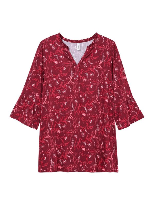 SHEEGO SHEEGO Tunika  pastelno roza / svijetloroza / krvavo crvena / karmin crvena