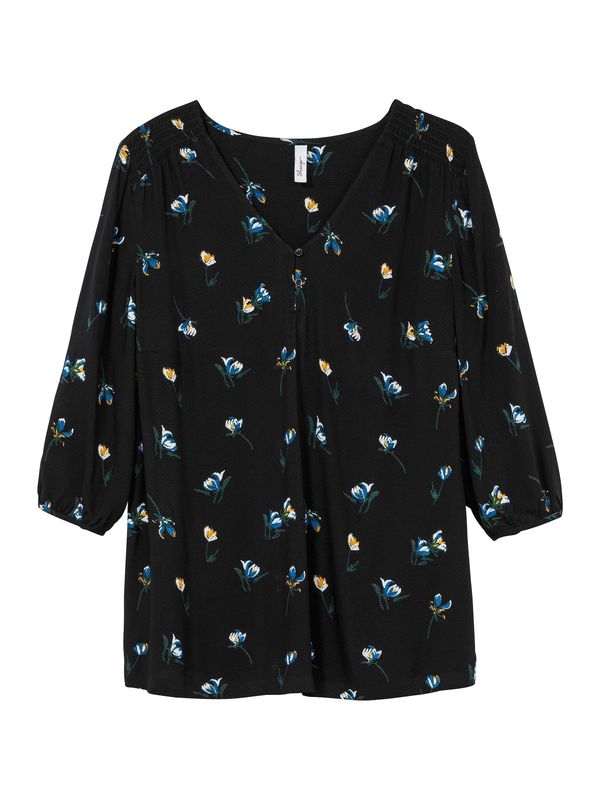 SHEEGO SHEEGO Tunika  plavi traper / crna / bijela