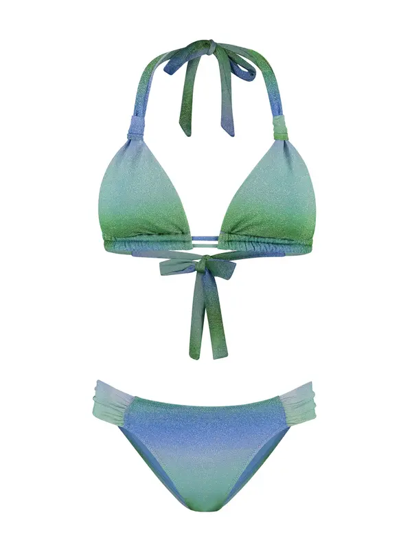 Shiwi Shiwi Bikini 'Bibi'  plava / tirkiz / zelena