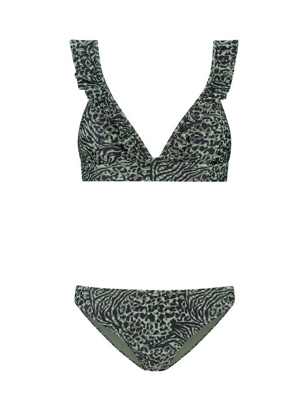 Shiwi Shiwi Bikini 'BOBBY'  žad / pastelno zelena / crna