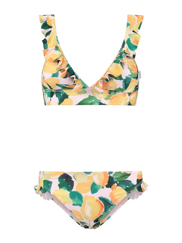 Shiwi Shiwi Bikini 'BOBBY'  žuta / tamno zelena / bijela