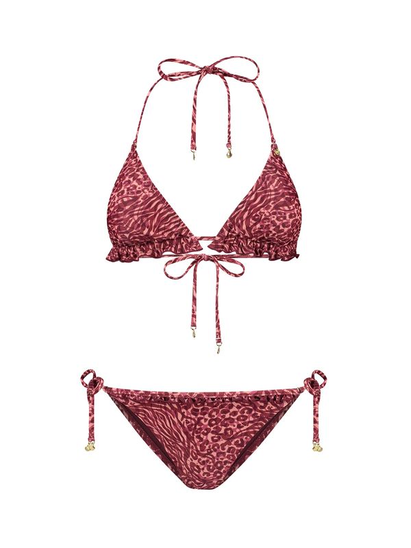 Shiwi Shiwi Bikini 'Liz'  bež / ljubičasto crvena