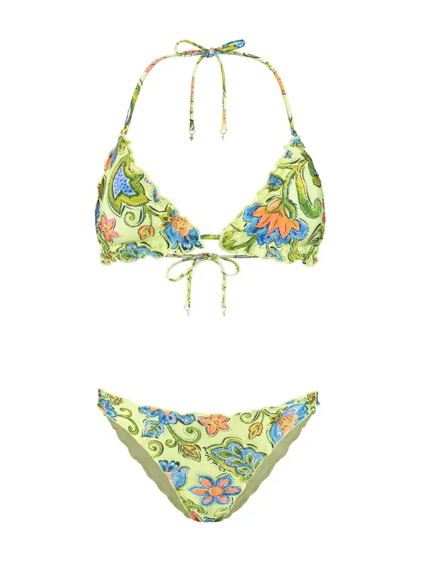 Shiwi Shiwi Bikini  svijetloplava / svijetlozelena / koraljna / crna