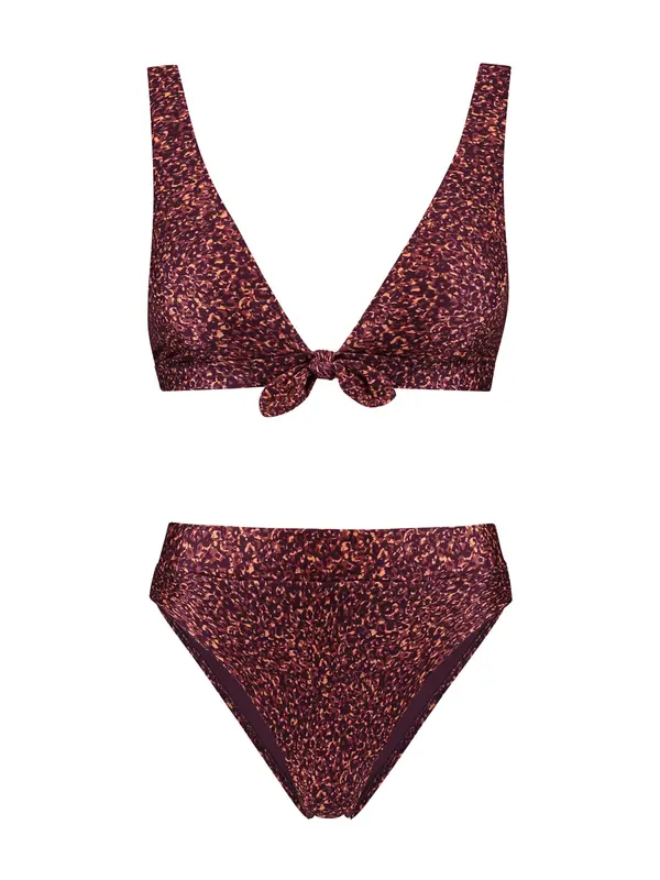 Shiwi Shiwi Bikini 'Teddy'  sivkasto ljubičasta (mauve) / ljubičasta / marelica