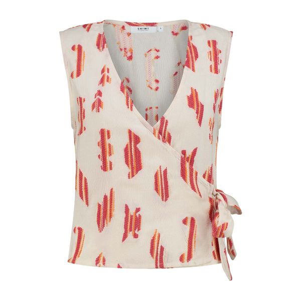 Shiwi Shiwi Bluza 'Bali'  narančasta / crvena / bijela