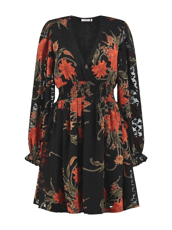 Shiwi Shiwi Haljina 'Savaneta'  kaki / maslinasta / ciglasto crvena / crna