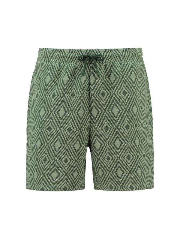 Shiwi Shiwi Hlače 'Intarsia'  jabuka / tamno zelena