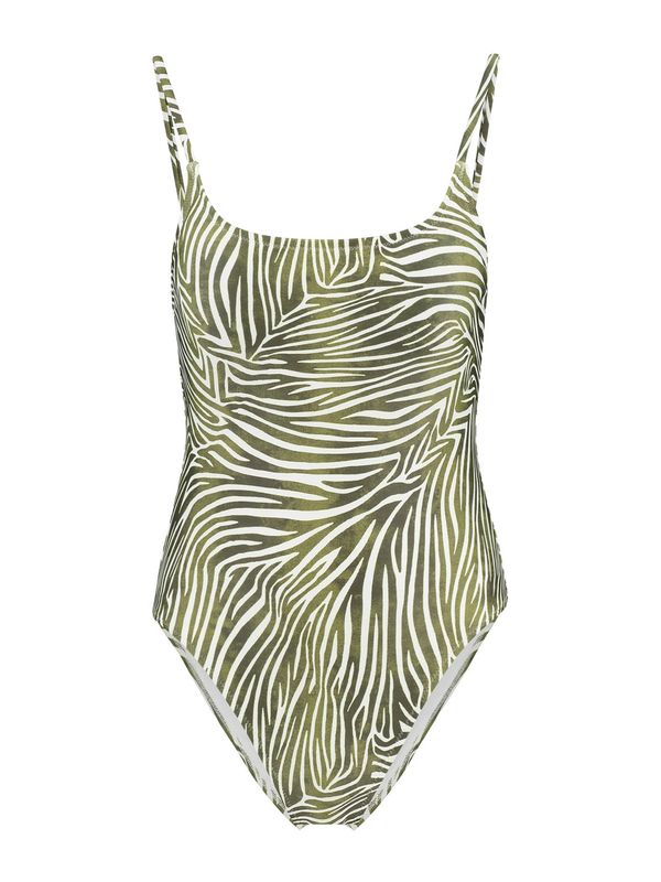 Shiwi Shiwi Jednodijelni kupaći kostim 'LOU'  kaki / bijela