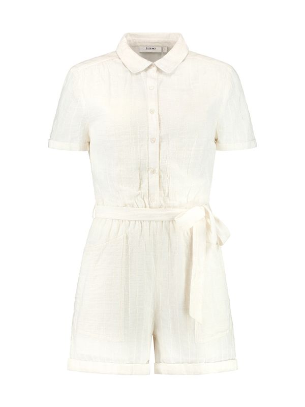 Shiwi Shiwi Kombinezon 'FREYA SLUB'  ecru/prljavo bijela