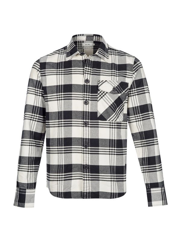 Shiwi Shiwi Košulja 'Brad'  crna / bijela