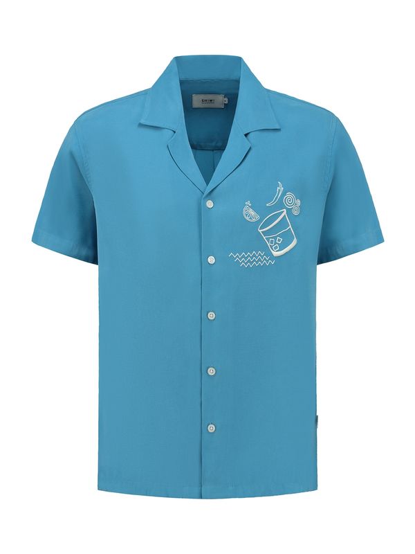 Shiwi Shiwi Košulja  plava / bijela