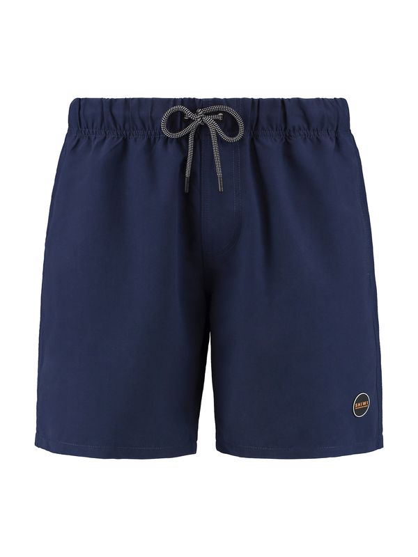 Shiwi Shiwi Kupaće hlače 'MIKE'  mornarsko plava / tamno narančasta / crna / bijela