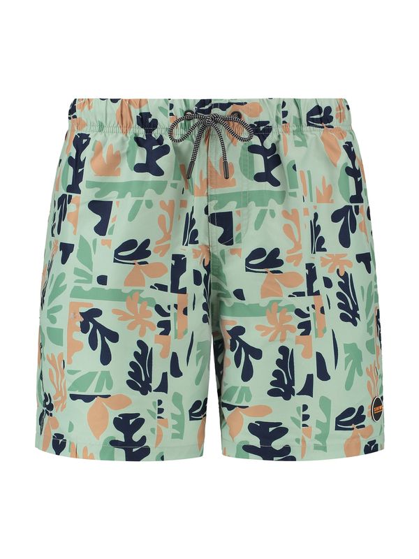Shiwi Shiwi Kupaće hlače  morsko plava / žad / svijetlozelena / svijetlonarančasta