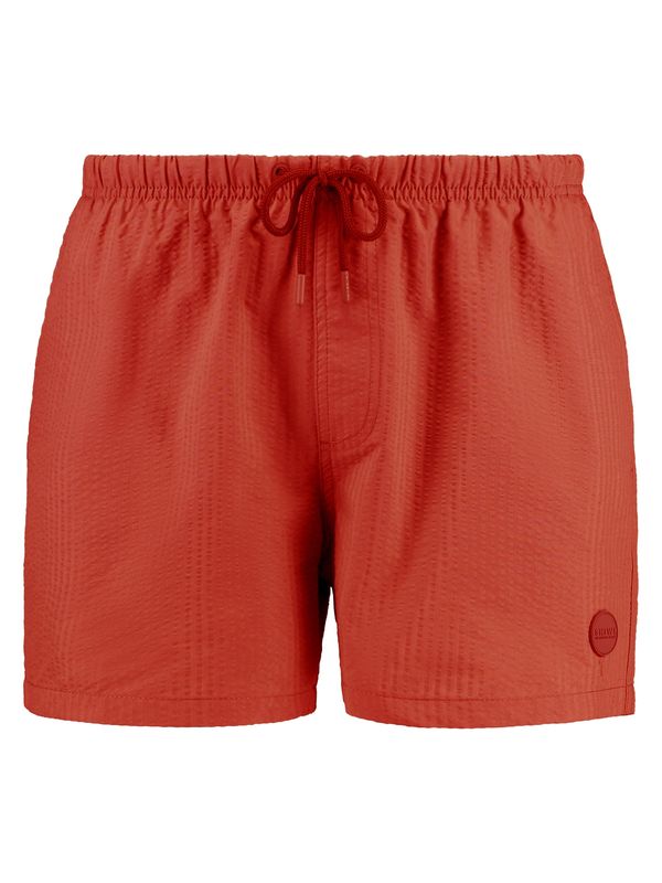 Shiwi Shiwi Kupaće hlače 'Seersucker'  jarko crvena