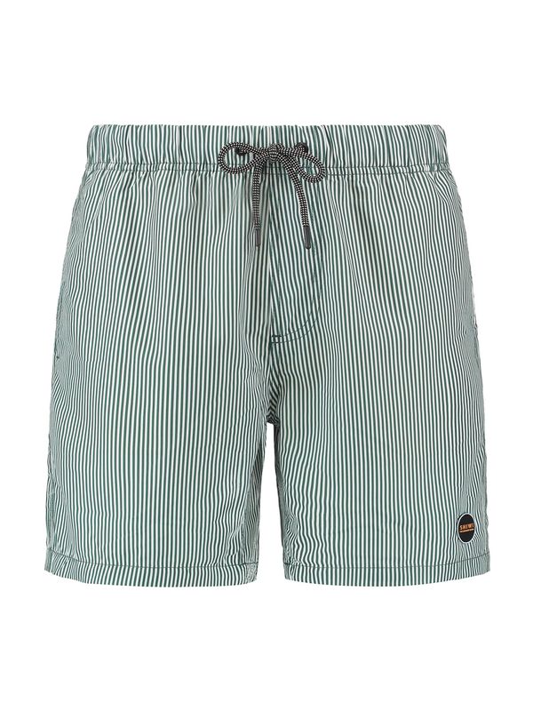 Shiwi Shiwi Kupaće hlače  tamno zelena / bijela