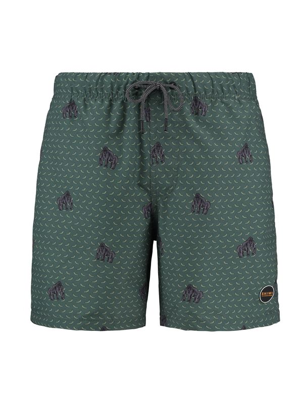 Shiwi Shiwi Kupaće hlače  zelena / travnato zelena / crna