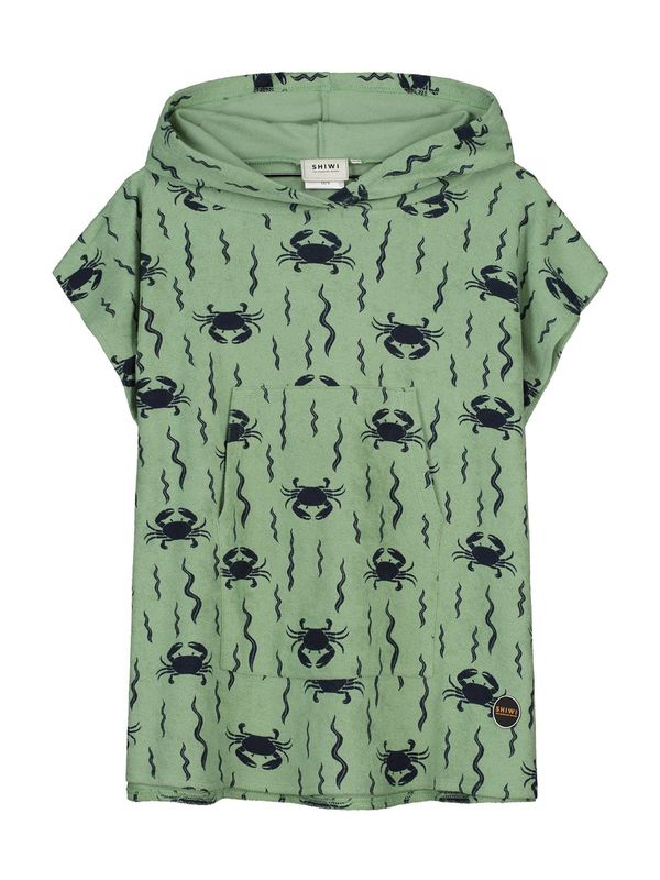 Shiwi Shiwi Kupaći ogrtač  menta / crna