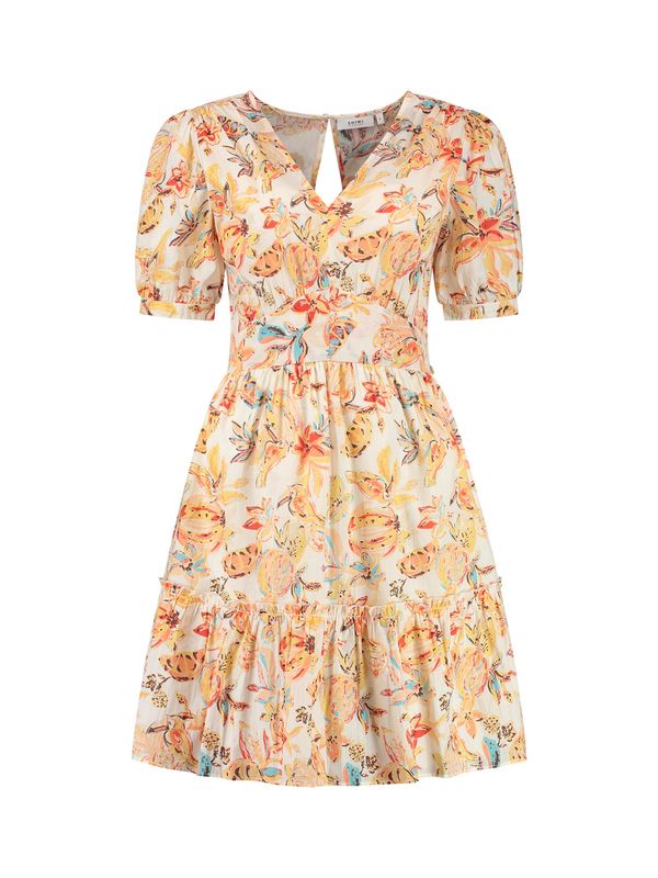 Shiwi Shiwi Ljetna haljina 'JAEL'  svijetloplava / čokolada / marelica / svijetlonarančasta / crvena