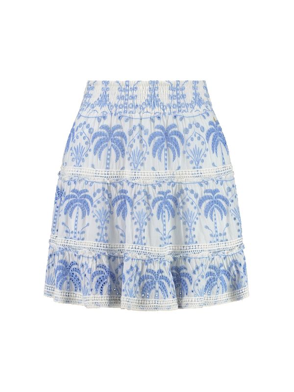 Shiwi Shiwi Suknja 'Gwenn'  azur / prljavo bijela