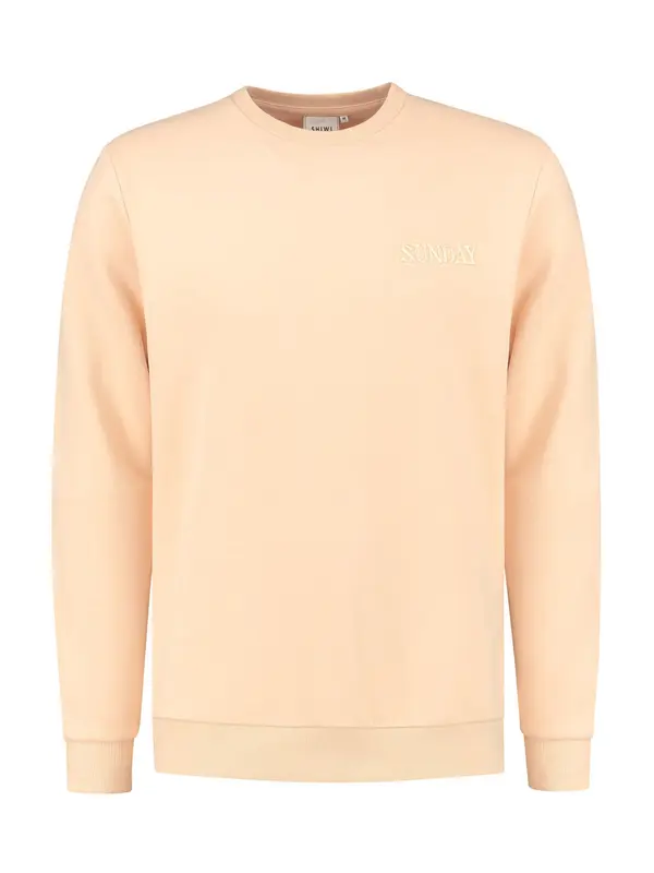 Shiwi Shiwi Sweater majica  pastelno narančasta
