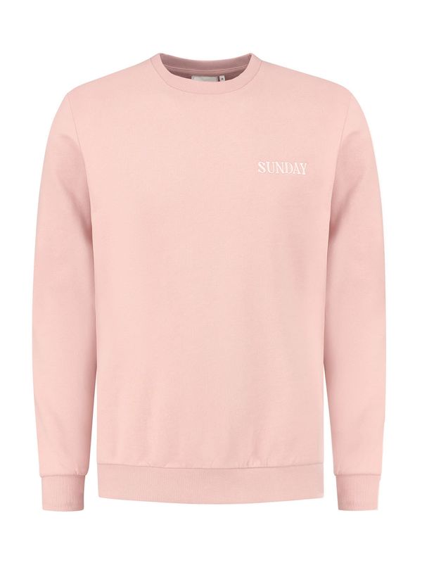 Shiwi Shiwi Sweater majica  svijetloroza / bijela