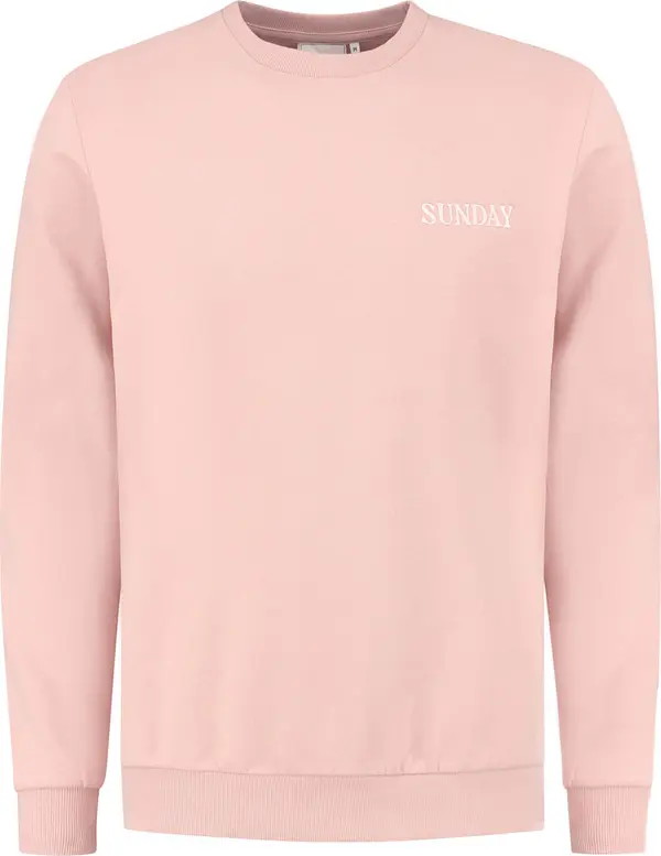 Shiwi Shiwi Sweater majica  svijetloroza / bijela