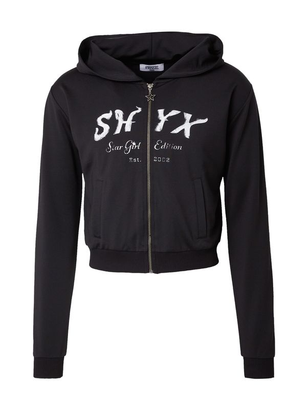 SHYX SHYX Gornji dio trenirke  crna / bijela