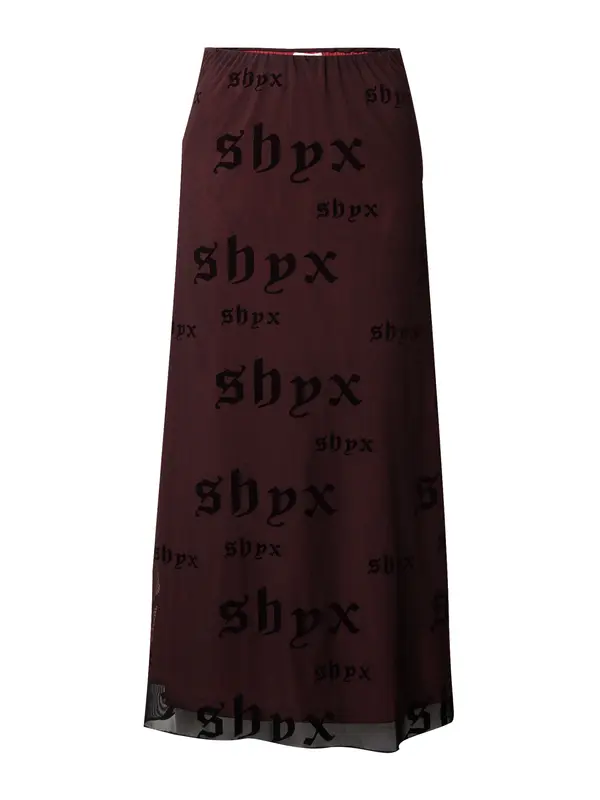 SHYX SHYX Suknja 'Nia'  bordo / crna
