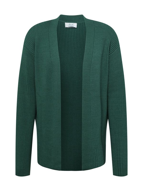 Sinned x ABOUT YOU Sinned x ABOUT YOU Kardigan 'Nick'  boja pijeska / tamno zelena