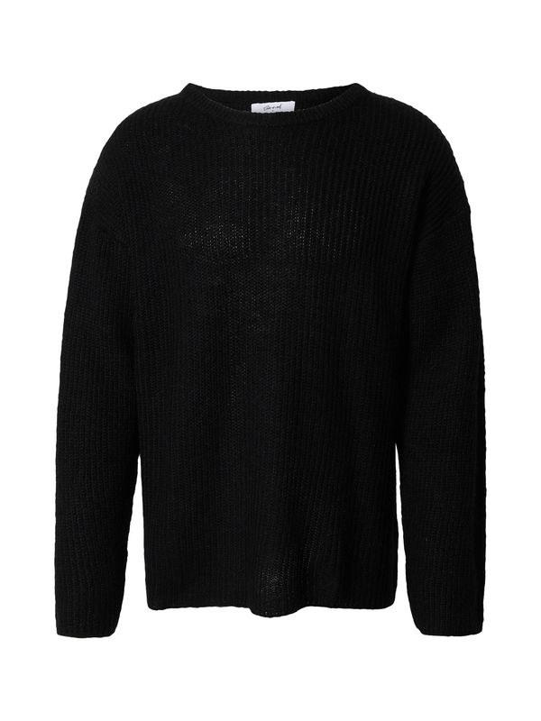 Sinned x ABOUT YOU Sinned x ABOUT YOU Pulover 'Mats'  crna