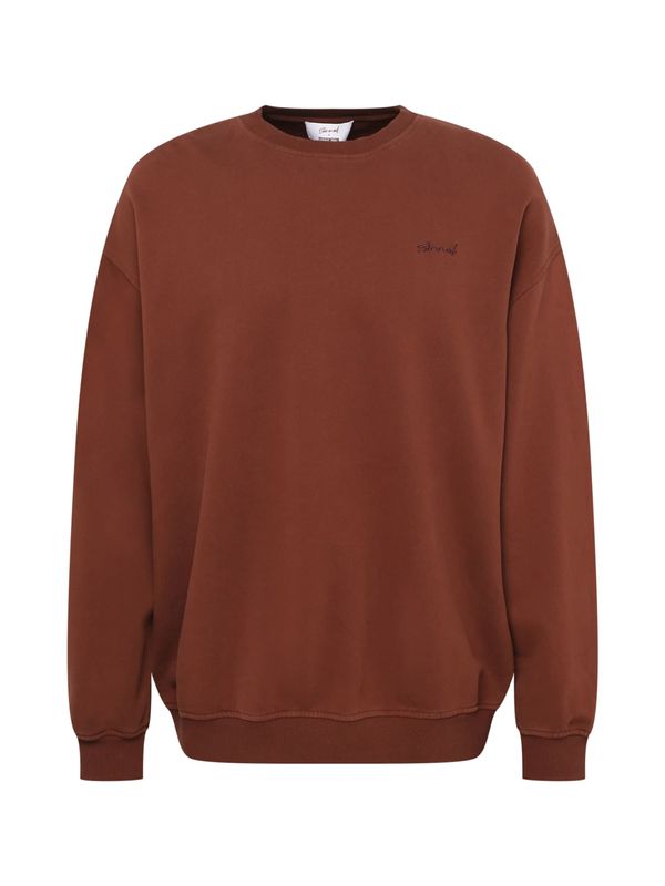 Sinned x ABOUT YOU Sinned x ABOUT YOU Sweater majica 'Ben'  tamno smeđa