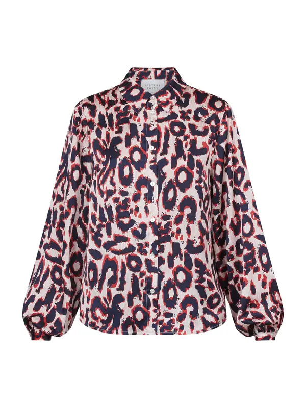 SISTERS POINT SISTERS POINT Bluza 'GADA'  boja pijeska / patlidžan / crvena