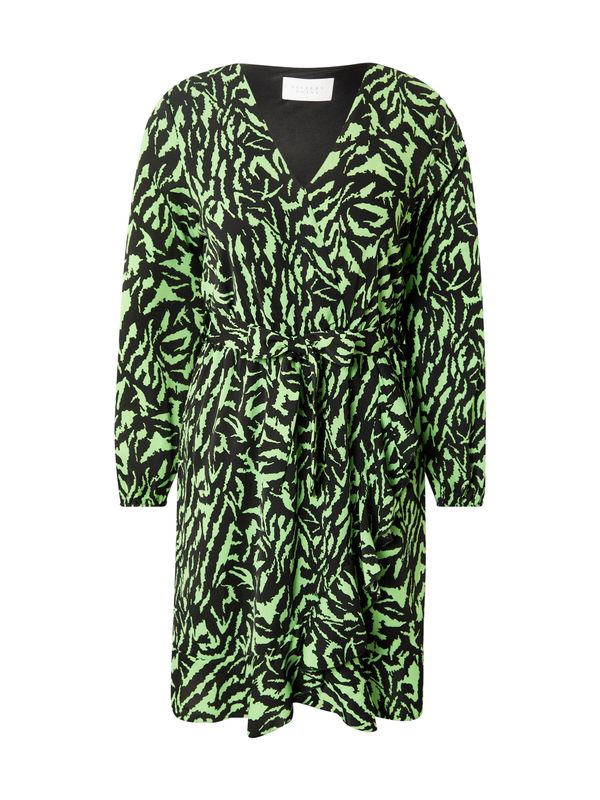 SISTERS POINT SISTERS POINT Haljina  zelena / crna