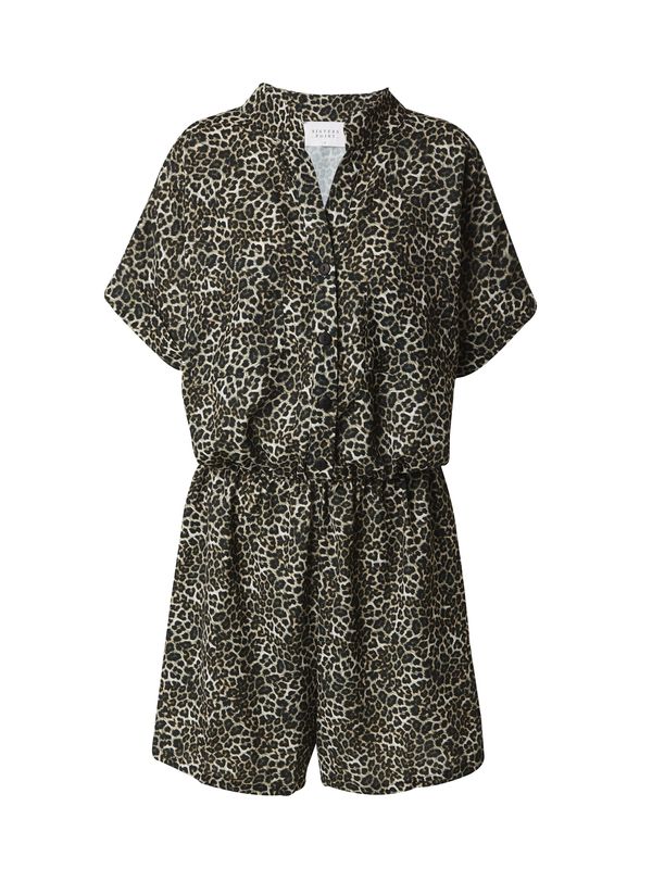 SISTERS POINT SISTERS POINT Kombinezon 'NINA-PL1'  smeđa / svijetlosmeđa / crna