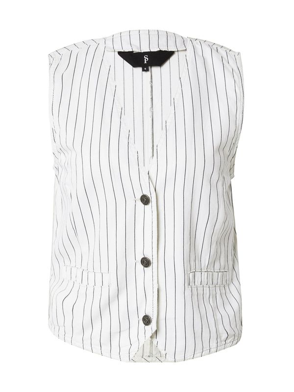 SISTERS POINT SISTERS POINT Prsluk od odijela 'ONEA-VE1'  boja pijeska / crna