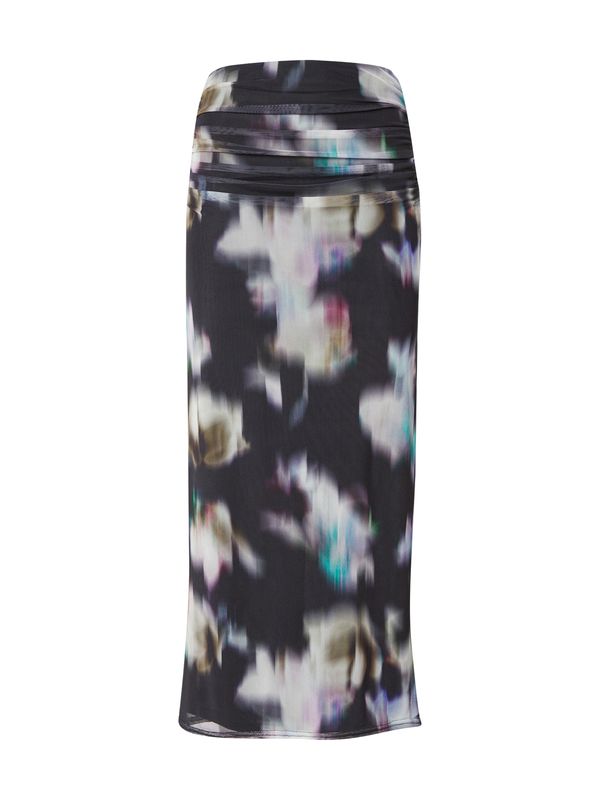 SISTERS POINT SISTERS POINT Suknja 'ESME'  cijan plava / ljubičasta / magenta / crna