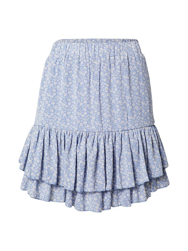 SISTERS POINT SISTERS POINT Suknja 'GROW'  bež / svijetloplava / crna