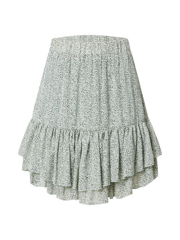 SISTERS POINT SISTERS POINT Suknja 'GROW'  kaki / crna / bijela