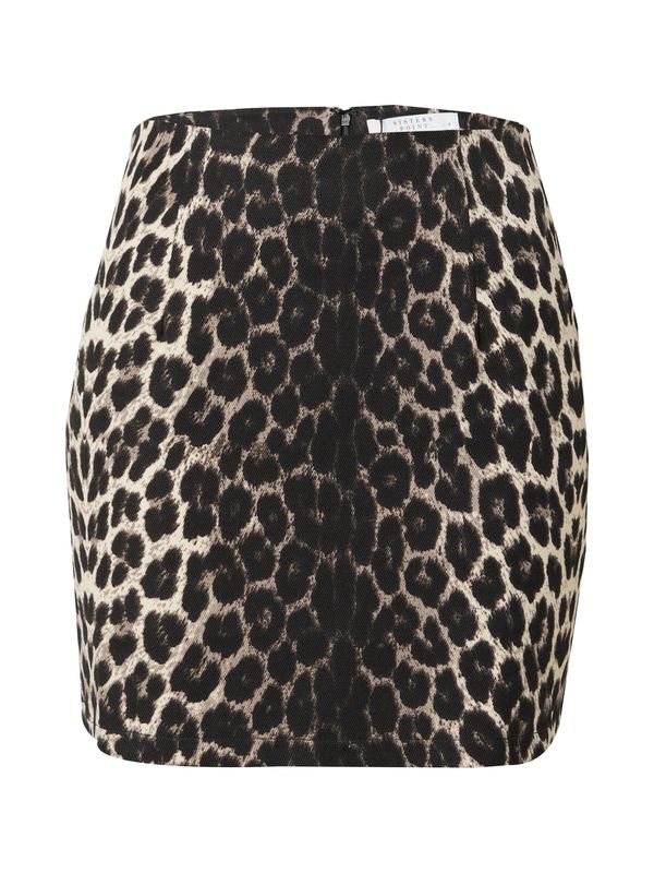 SISTERS POINT SISTERS POINT Suknja  sivkasto bež / crna