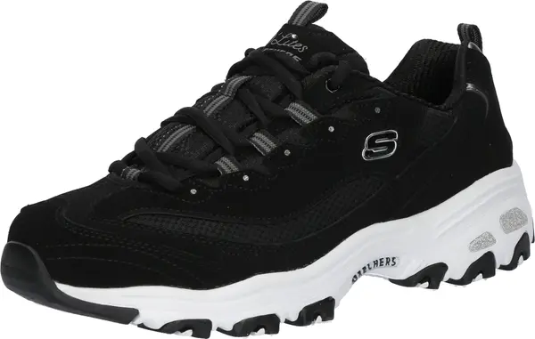 SKECHERS SKECHERS Cipele na vezanje 'Biggest Fan'  crna