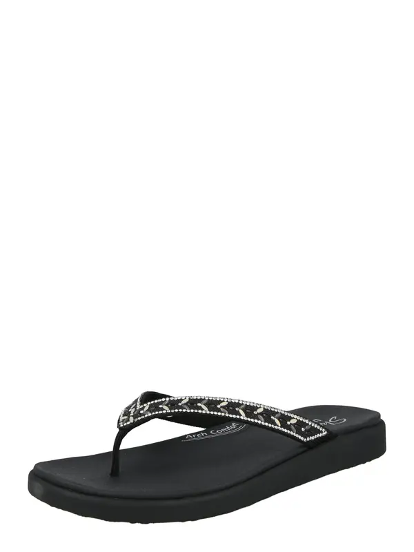 SKECHERS SKECHERS Japanke 'MEDITATION LUXE'  crna