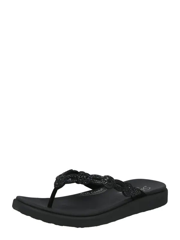 SKECHERS SKECHERS Japanke 'MEDITATION LUXE'  crna