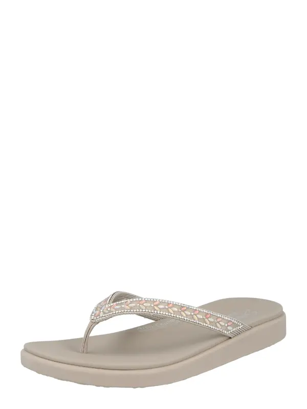 SKECHERS SKECHERS Japanke 'MEDITATION LUXE'  taupe siva