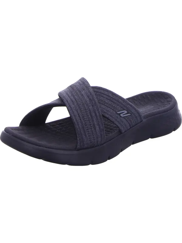 SKECHERS SKECHERS Natikače s potpeticom 'Go Walk Flex'  mornarsko plava