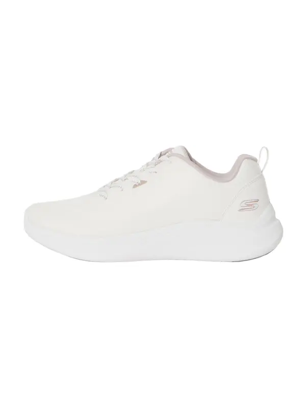 SKECHERS SKECHERS Niske tenisice 'BOBS MODE FLEX'  sivkasto bež / bijela