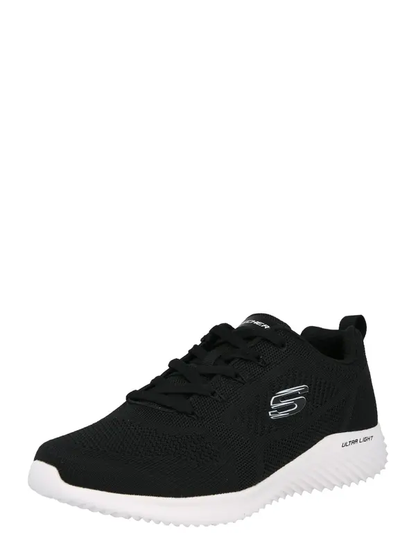 SKECHERS SKECHERS Niske tenisice 'BOUNDER-RINSTET'  crna / bijela