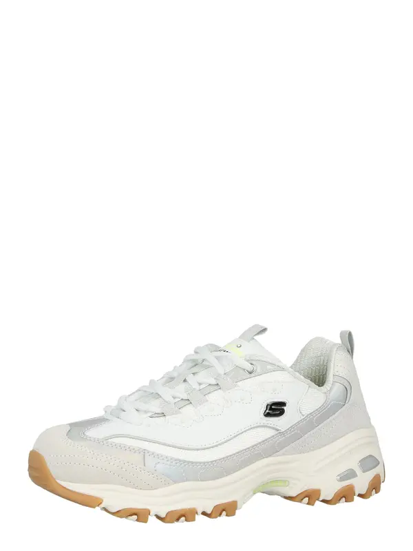 SKECHERS SKECHERS Niske tenisice 'DAZZLING SHINE'  svijetlosiva / srebro / bijela