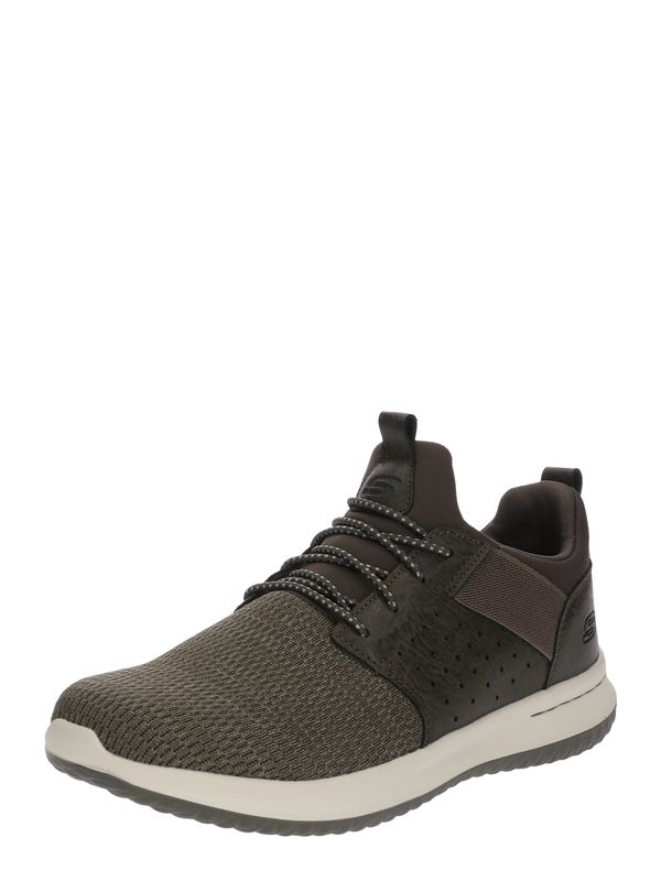 SKECHERS SKECHERS Niske tenisice 'Delson Camben'  maslinasta