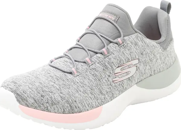 SKECHERS SKECHERS Niske tenisice 'Dynamight - Break-Through'  siva melange / roza